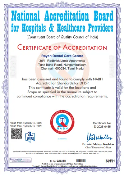 NABH certificate